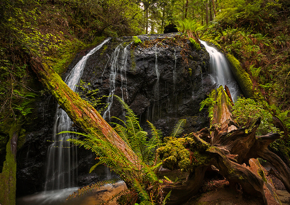 Russian Gulch Falls